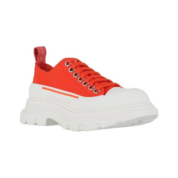 Alexander Mcqueen Tread Slick Canvas & Leather Sneaker
